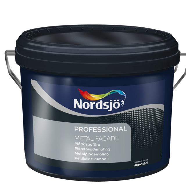 METALLFASADFÄRG PROF METAL BW NORDSJÖ UTOMHUS 10L | Beijerbygg Byggmaterial